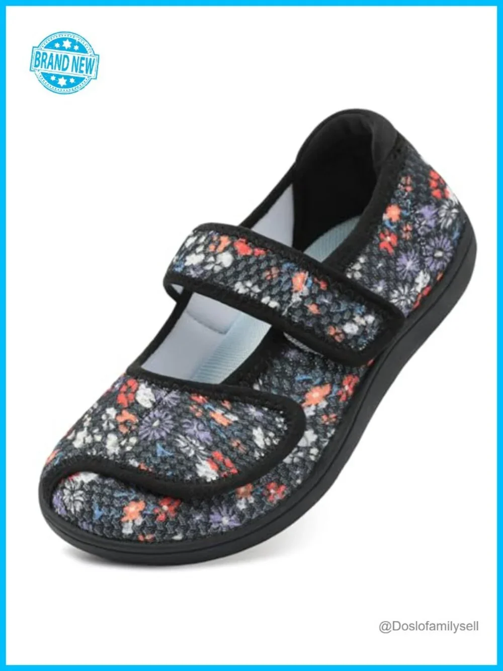 JOINFREE Women's Wide Barefoot Zero Drop Walking Shoes Diabetic